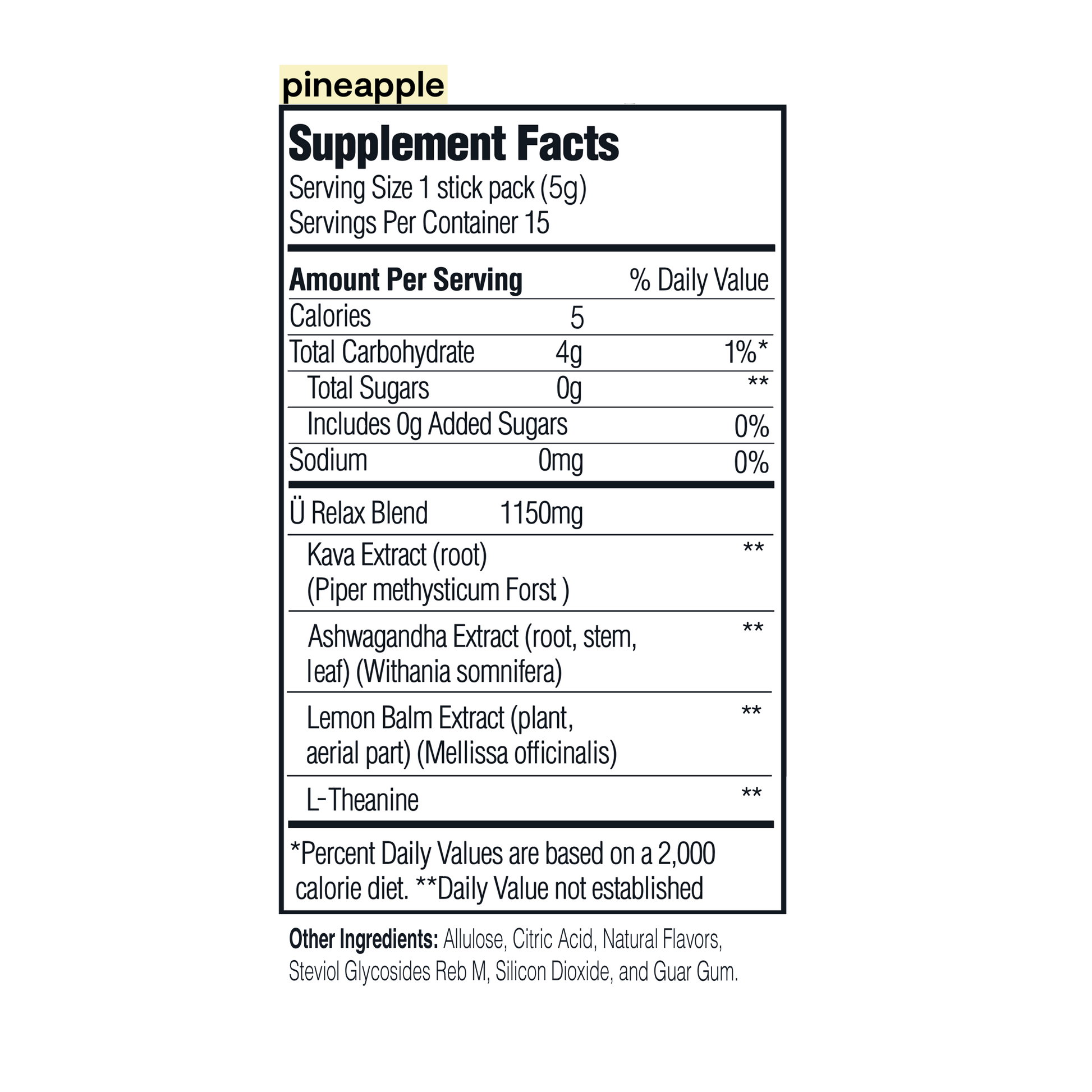 Ü Relax + FREE Shaker Bottle