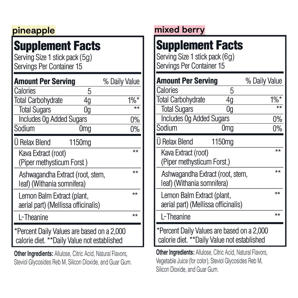 Ü Relax + FREE Shaker Bottle