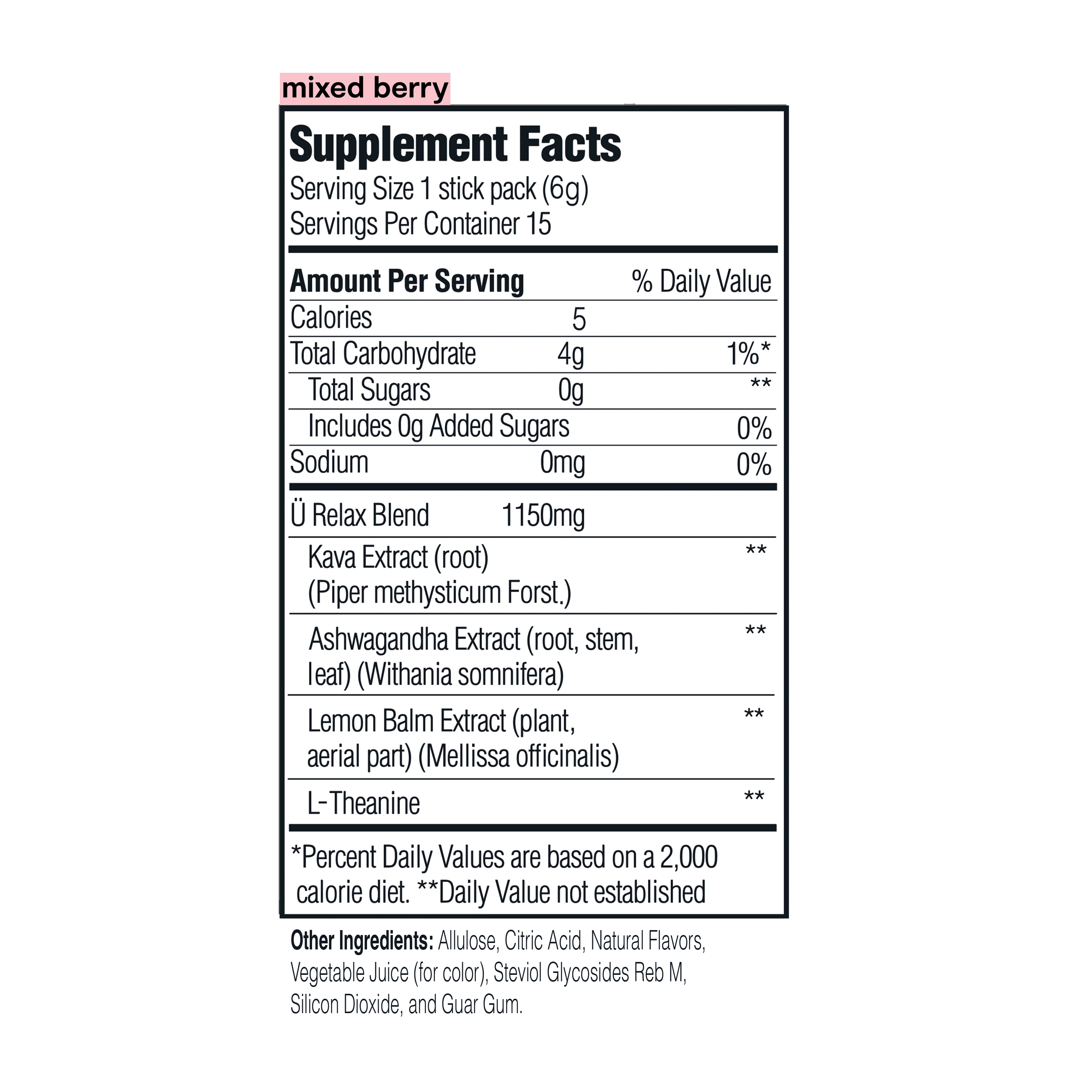 Ü Relax + FREE Shaker Bottle